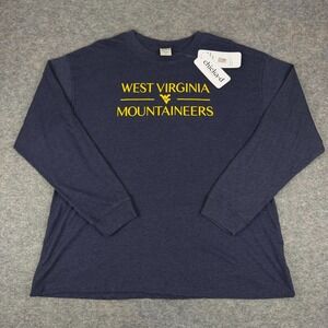 Chicka-d West Virginia Mountaineers Forever Long Sleeve Tee Womens Medium M